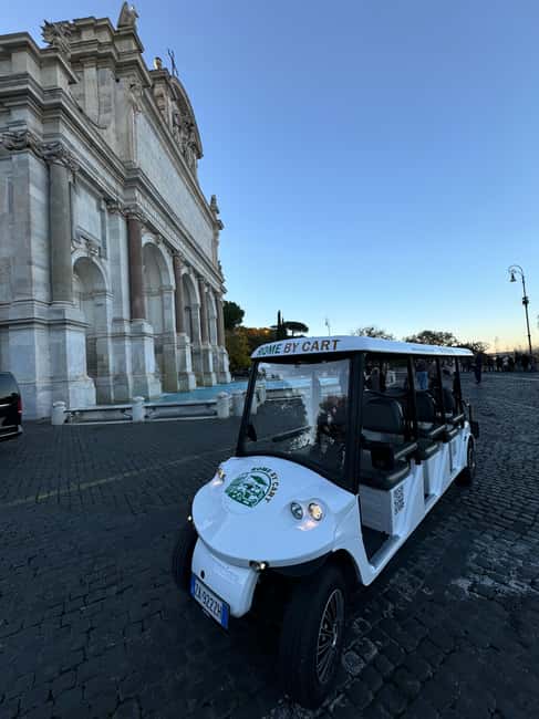 Rome: 6 hoursDaily Private Golf Cart Tour with typical lunch - How the 6-Hour Timing Works (and Where Walking Still Happens)