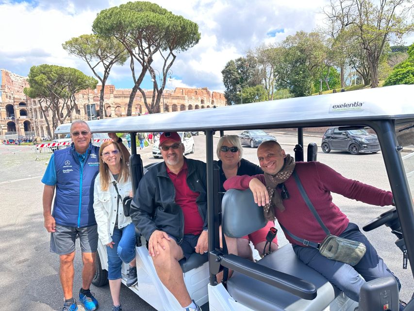 Rome: 7 Hour Full City Tour in Golf Cart with Catacombs - Rolling Out From Your Hotel in a Deluxe Golf Cart