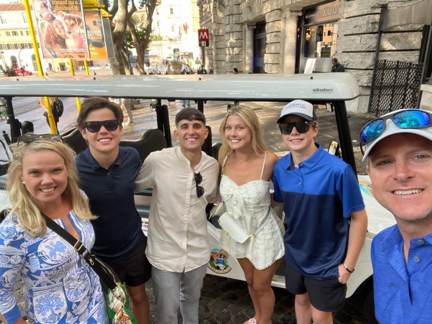 Rome: 7 Hour Full City Tour in Golf Cart with Catacombs - Trevi Fountain and Spanish Steps: Photo Stops That Actually Work