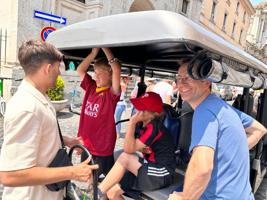 Rome: 7 Hour Full City Tour in Golf Cart with Catacombs - Pantheon: A Classic Start With a Guided Lens