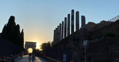 Rome: Ancient Rome Nighttime Sightseeing Tour - Starting in Rione Monti: the oldest neighborhood vibe