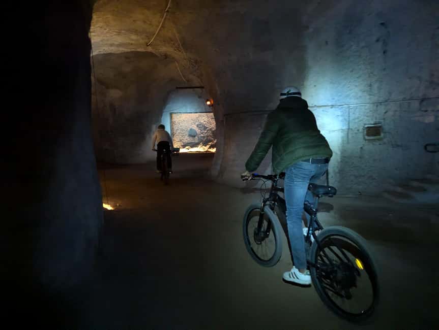 Rome: Appia Antica & Ancient Underground Labyrinth by Ebike - Torre Fiscale Park and a Short Electric Bike Moment
