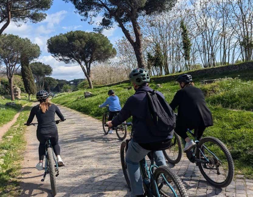 Rome: Appia Antica & Ancient Underground Labyrinth by Ebike - Via Appia Antica: Riding 2,300 Years of Road (Without the Car Hassle)