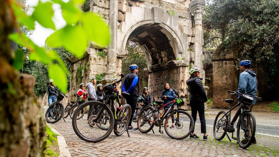 Rome: Appian Way Aqueducts Bike Tour (UPG Catacombs & Lunch) - Parco degli Acquedotti: the aqueduct corridor where the engineering becomes real