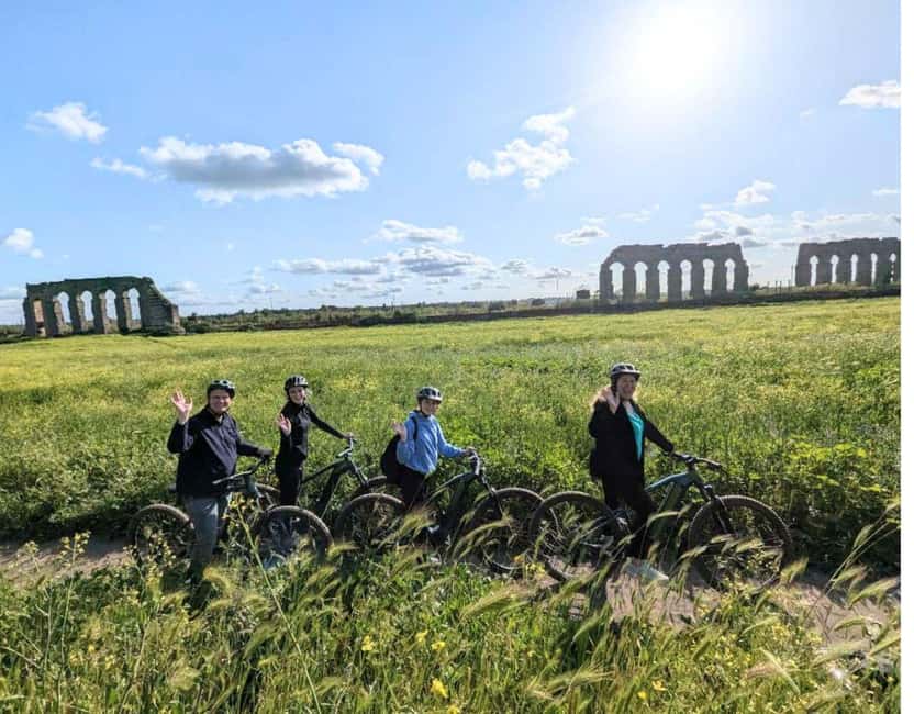 Rome: Appian Way, Aqueducts, & Catacombs E-Bike Guided Tour - Key Things You Should Know Before You Go