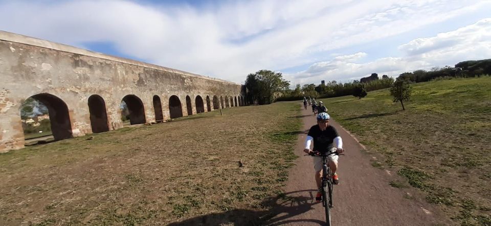 Rome: Appian Way, Aqueducts, & Catacombs E-Bike Guided Tour - Group size, private tour option, and who this suits best