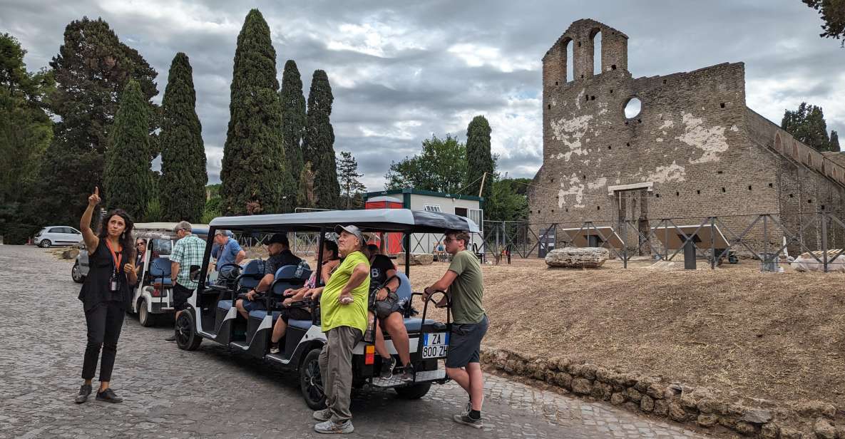 Rome: Appian Way & Catacombs Golf Cart Shared Tour - Why the Appian Way is more than a famous name