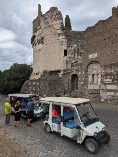 Rome: Appian Way & Catacombs Golf Cart Shared Tour - Domine Quo Vadis: the faith stop on the Appian Way
