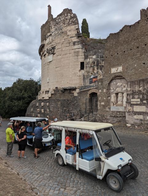 Rome: Appian Way & Catacombs Golf Cart Shared Tour - Domine Quo Vadis: the faith stop on the Appian Way