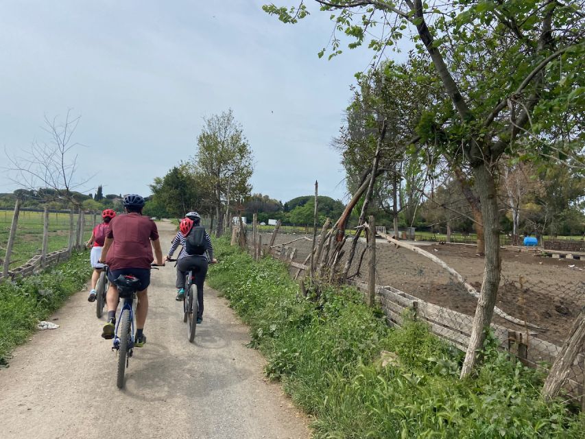 Rome: Appian Way Guided Tour on E-Bike with italian Aperitif - First stretch: Baths of Caracalla to Porta San Sebastiano