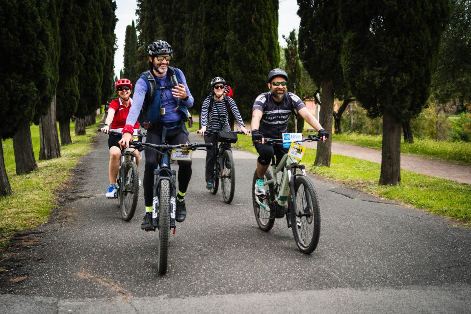Rome: Appian Way Guided Tour on E-Bike with italian Aperitif - Meeting point at Bikesquare Roma and what to watch for