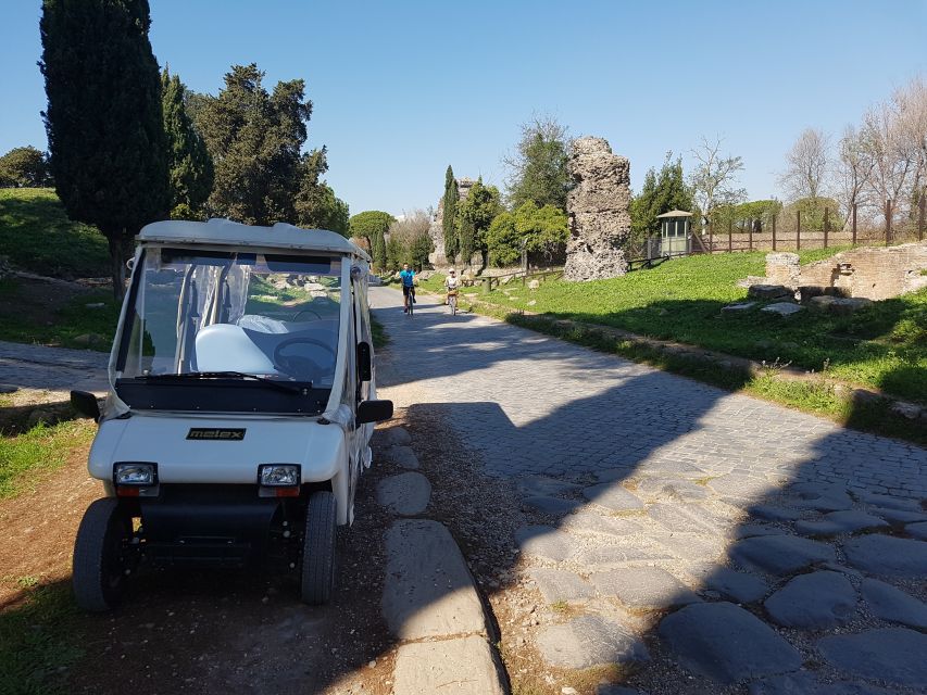 Rome: Appian Way Private Tour by Golf Cart -Official Partner - Who should book this Appian Way cart tour?