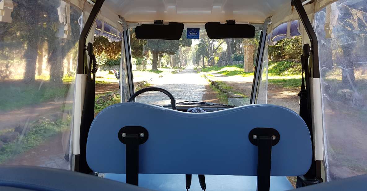 Rome: Appian Way Private Tour by Golf Cart -Official Partner - Getting started at Centro Servizi Appia and finding your guide