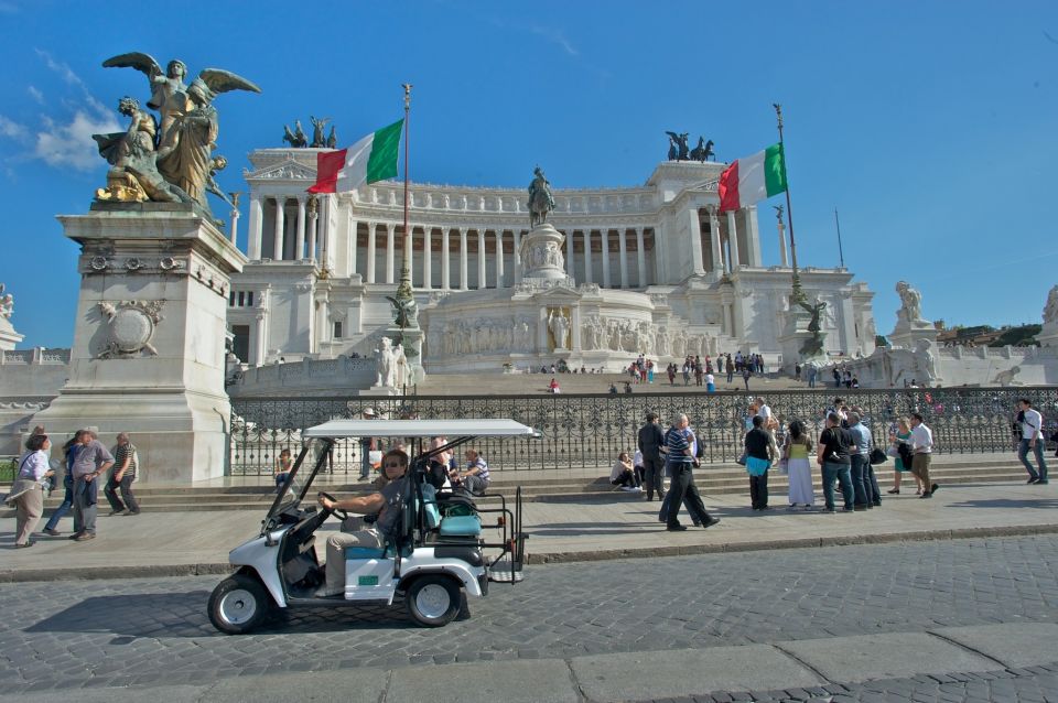 Rome at Sunset: Romantic Tour in an Electric Golf Cart - Cruising Through Baroque Piazzas and Fountains (Including Trevi)