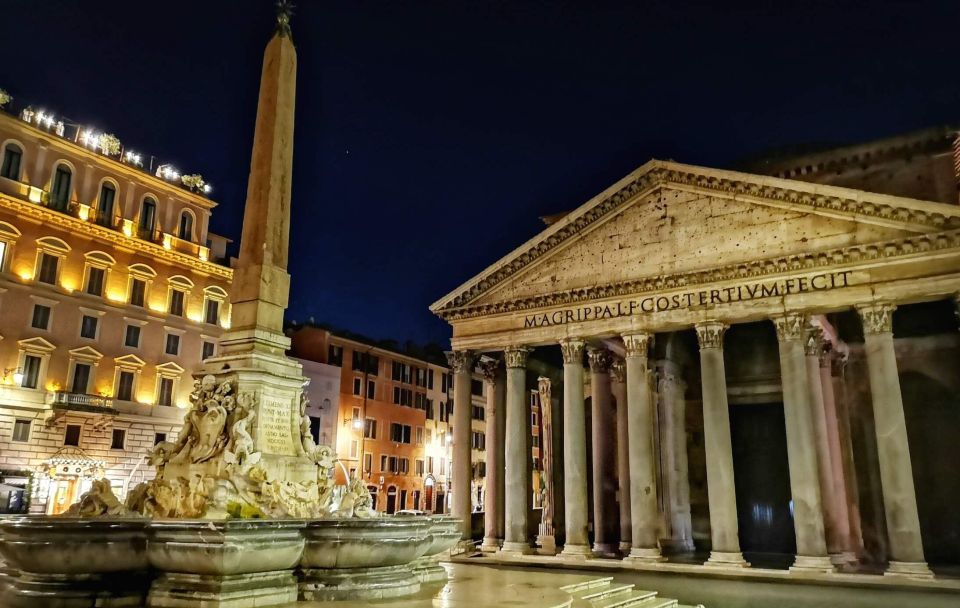 Rome at Twilight Tour Among the Piazzas and Fountains - Temple of Hadrian: a short stop that adds real depth