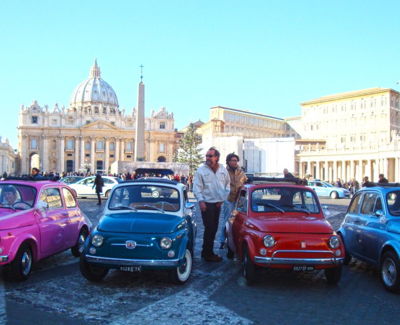 Rome: Aventine Hill Tour in Vintage Fiat 500 Convoy - Why a Vintage Fiat 500 tour beats the usual Rome transport