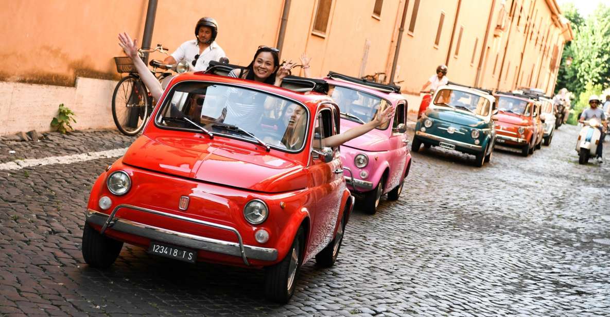 Rome: Aventine Hill Tour in Vintage Fiat 500 Convoy - Aventine Hill and the Garden of Lovers: the view stop that feels earned