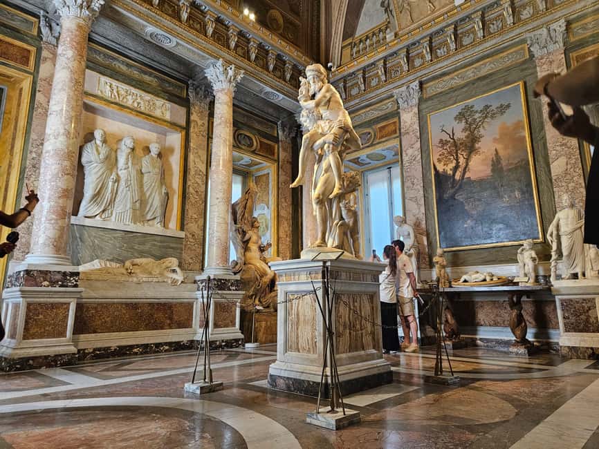 Rome: Borghese Gallery Guided Small Group Tour - Where the Roman villa, the park, and the art connect