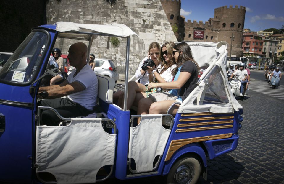 Rome by Ape Calessino - Price and value: when $451.69 for up to 3 people makes sense