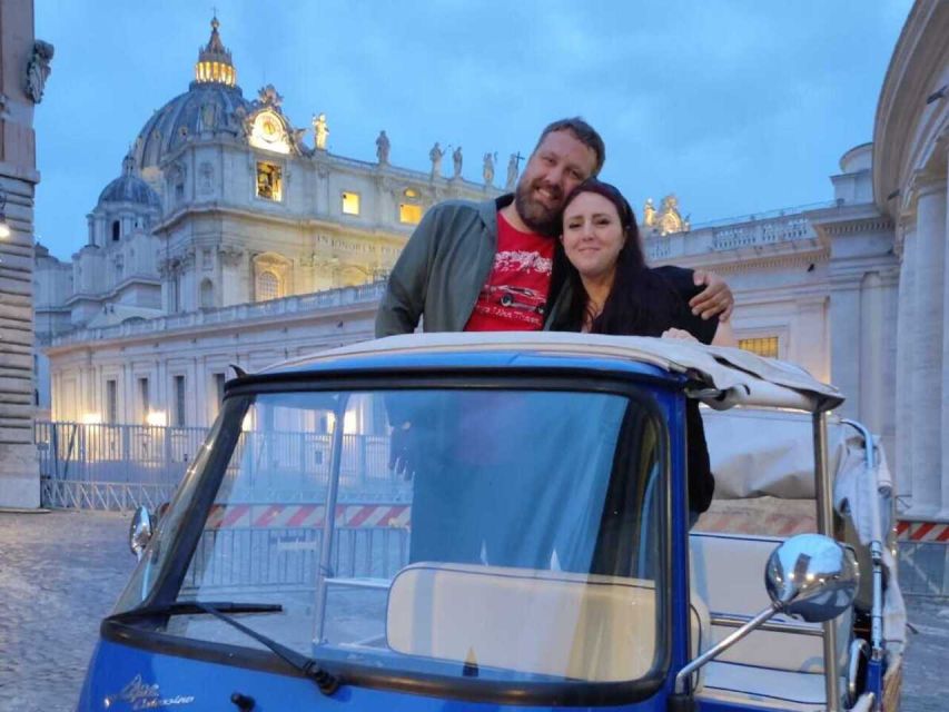 Rome by Ape Calessino - Vatican highlights from the “you’re moving” perspective