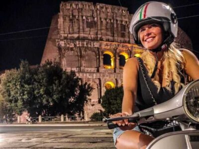 Rome by Night Vespa Tour With Driver/Private Guide - How pickup, safety briefing, and “seat time” work