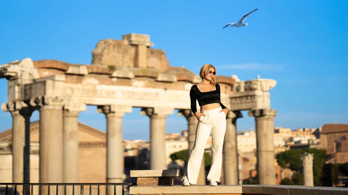 Rome: Capitoline Hill & Hidden Gems Private Photoshoot +Reel - Sunrise vs Sunset: Pick Your Light (and Your Mood)