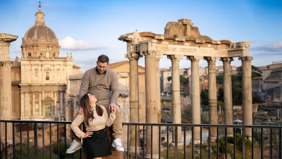 Rome: Capitoline Hill & Hidden Gems Private Photoshoot +Reel - Bundles: Adding the Colosseum or Jewish Ghetto Without the Chaos