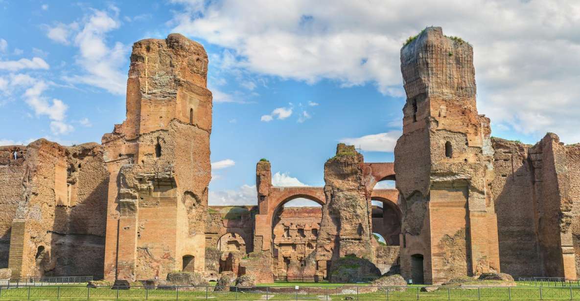 Rome: Caracalla, Colosseum, Circus Maximus Private Tour - Entering The Colosseum: Security, Small Bags, Big Payoff