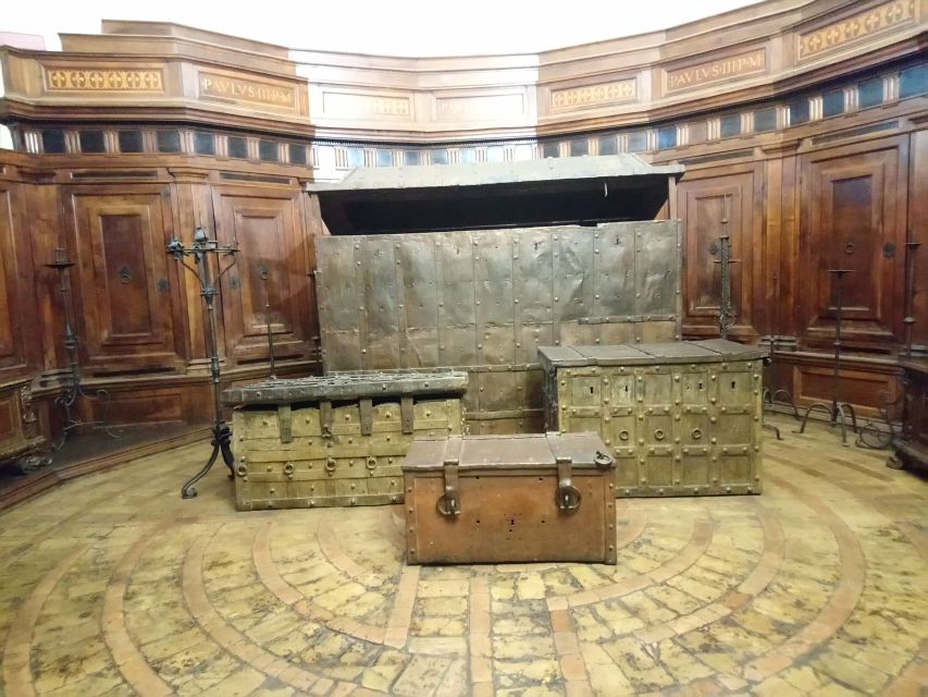 Rome: Castel Sant'Angelo Skip the Line Private Tour - Treasury, fortified walls, statues, and the darker chapters