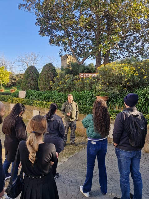 Rome: Catacombs Express ENGLISH Guided Tour - SKIP THE LINE - Frescoes of Peter and Paul: why the oldest Christian art matters