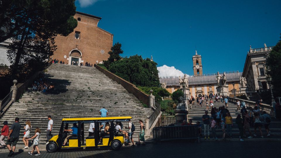 Rome: City Highlights Golf Cart Tour with Local Guide - Largo Argentina: Julius Caesar’s Assassination Explained Where It Happened
