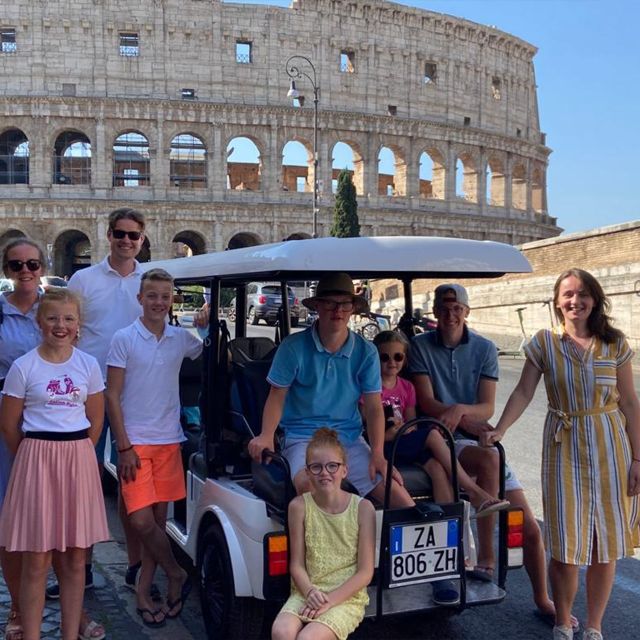 Rome: City Highlights Guided Tour by Golf Cart - What your guide actually adds (including Antonio and Morris)