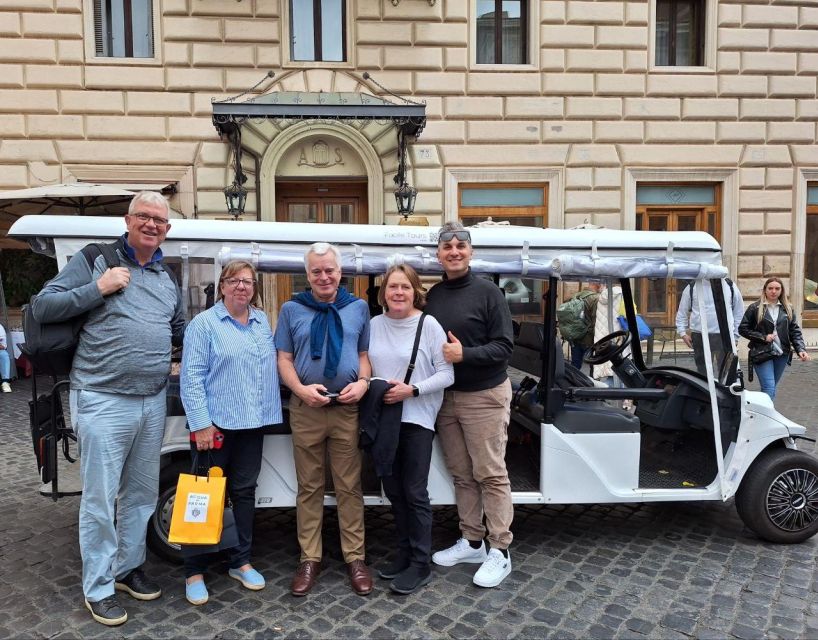 Rome: City Highlights on a Shared Golf Cart Tour - Piazza Venezia and Piazza Navona: Rome’s stage, from the street