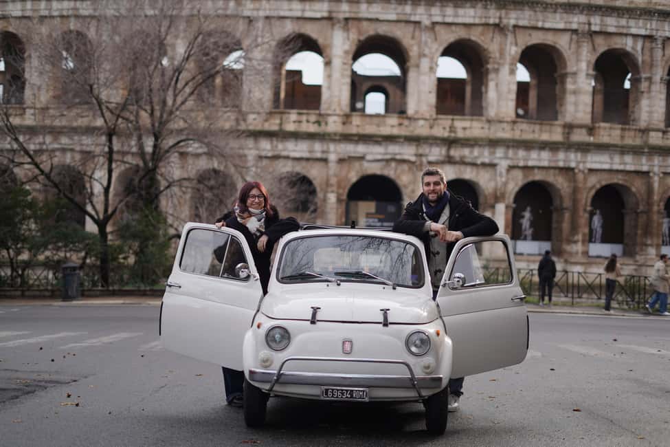 Rome: City Tour in a Retro Fiat 500 with Photo Stops - Price and Value: Is $72.60 for 2 Hours Worth It?