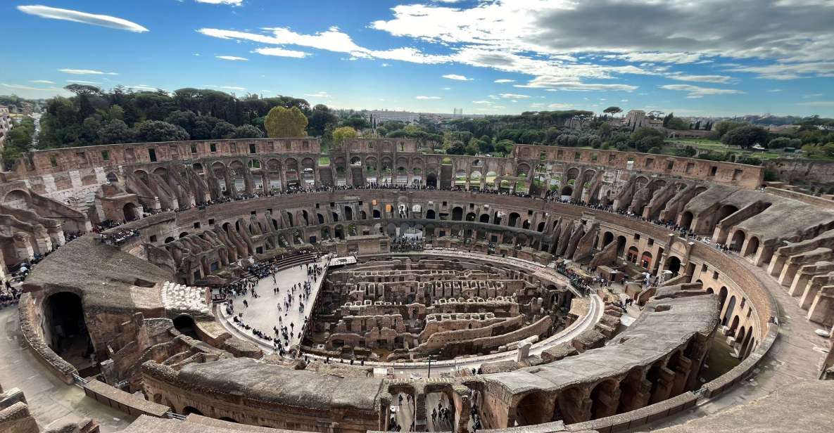 Rome: Colosseum and Ancient Rome Guided Walking Tour - Entering the Colosseum with skip-the-line and smart security timing