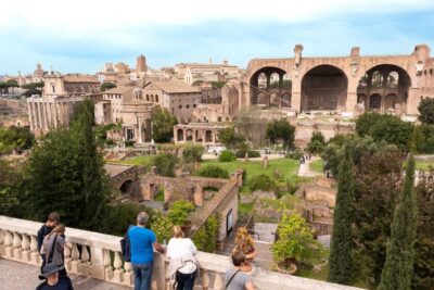 Rome: Colosseum and Roman Forum Access with Audio Guide App - Audio guide app reality check: headphones, phone, and language