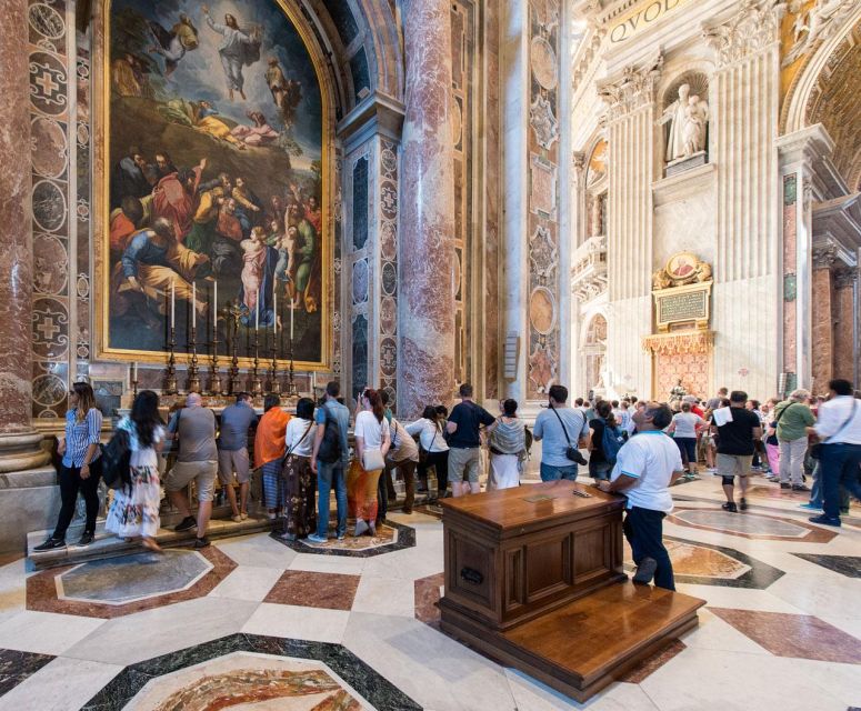 Rome: Colosseum and Vatican Museum Guided Tour in One Day - Starting outside Santi Cosma e Damiano: how the day gets going