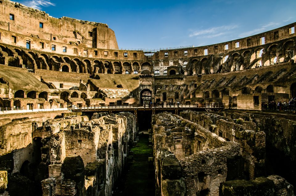 Rome: Colosseum Arena Private 1.5 hour Tour - Arena Floor: Seeing the Colosseum Like a Gladiator