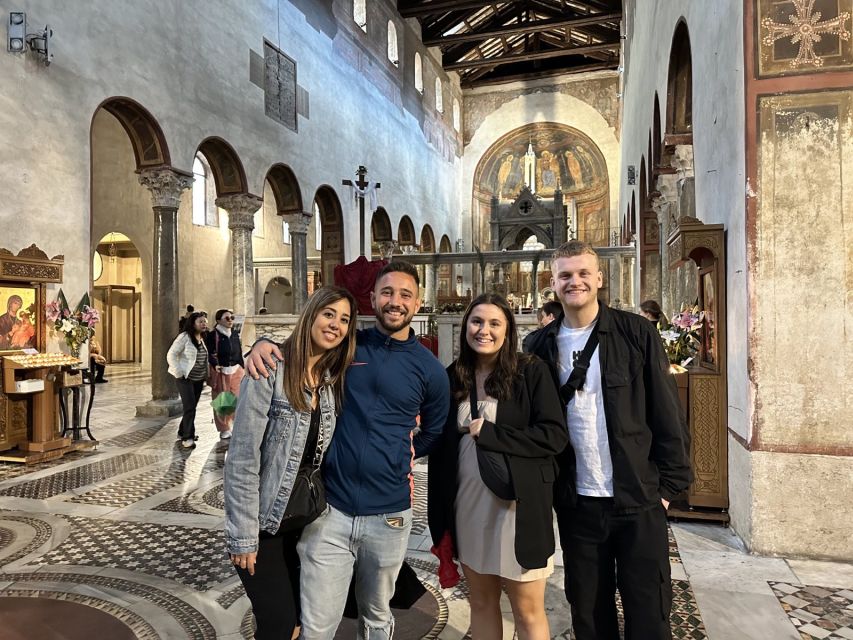 Rome: Colosseum, Circus Maximus, Forum & Ancient Rome Tour - Where the tour starts: Piazza Cinque Scole to Portico d’Ottavia