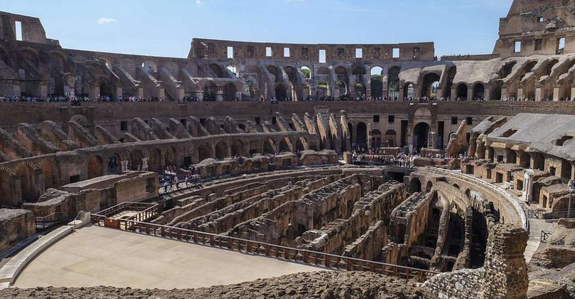 Rome: Colosseum, Forum & Palatine Hill Tours – Live Guided - Arena Floor Access: Standing Where the Show Began