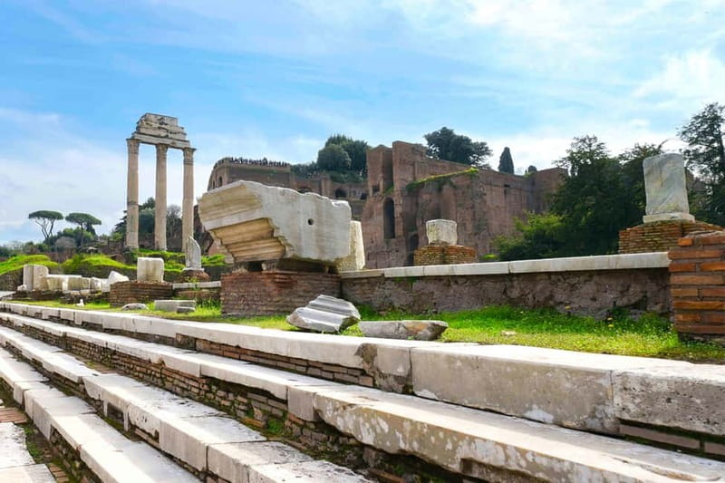 Rome: Colosseum & Forum with Audio Guide - Optional Arena - Palatine Hill: the birthplace story and the Emperor’s Palace views