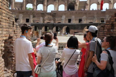 Rome: Colosseum & Roman Forum Guided Tour - Entering the Colosseum: Floors 3–5 and the Why Behind It