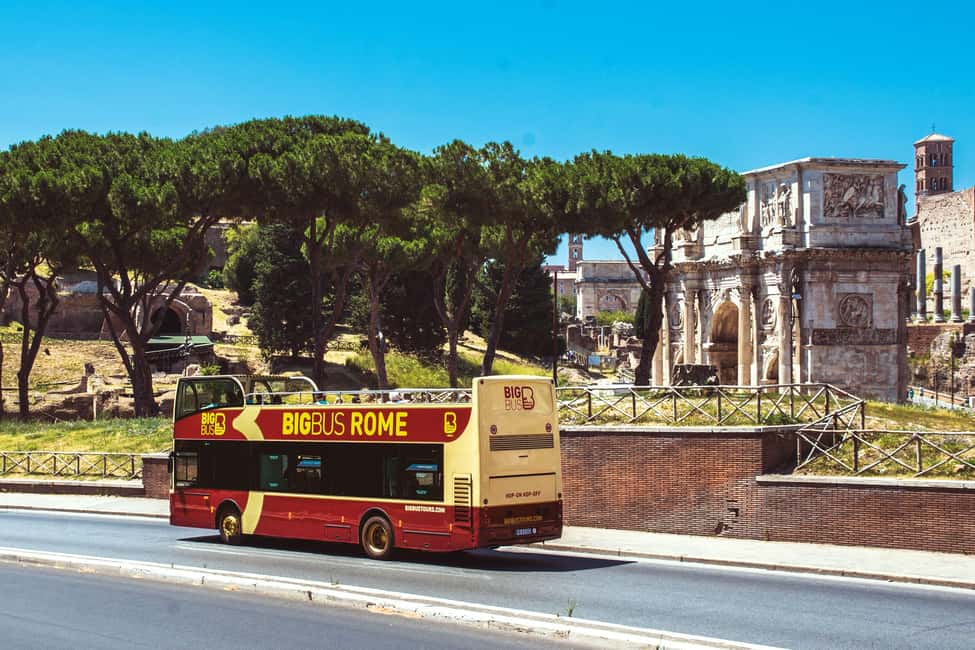 Rome: Colosseum, Roman Forum, Palatine Hill & Hop-on Hop-off - Digital walking tours: extra Rome without the pressure