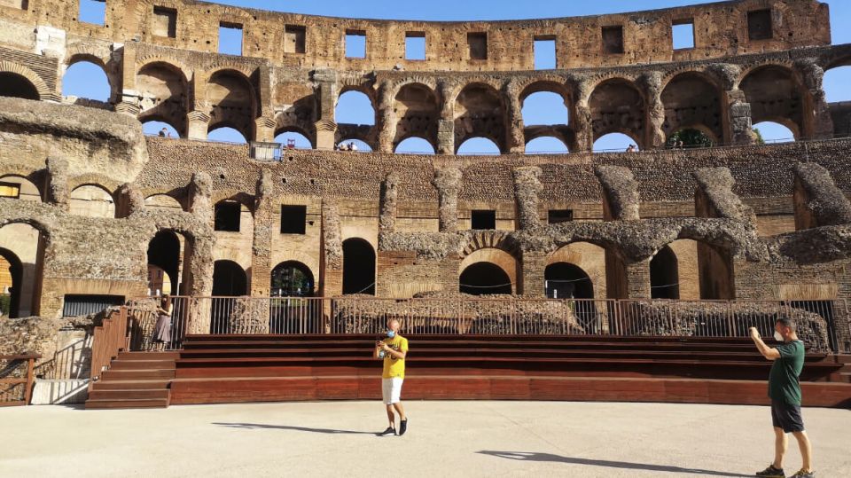 Rome: Colosseum with Arena Floor, Forum & Palatine Hill Tour - Price and value: what you get for about $112