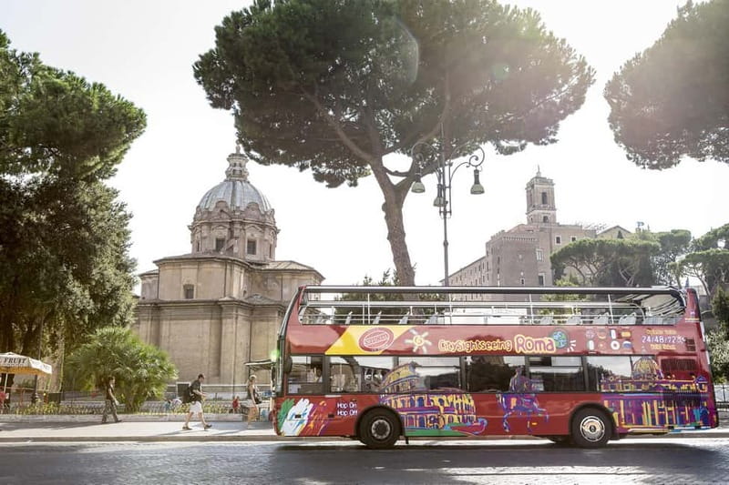 Rome Hop On Hop Off Tour from Civitavecchia by Train - Audio Guide Languages: Comfort for International Visitors