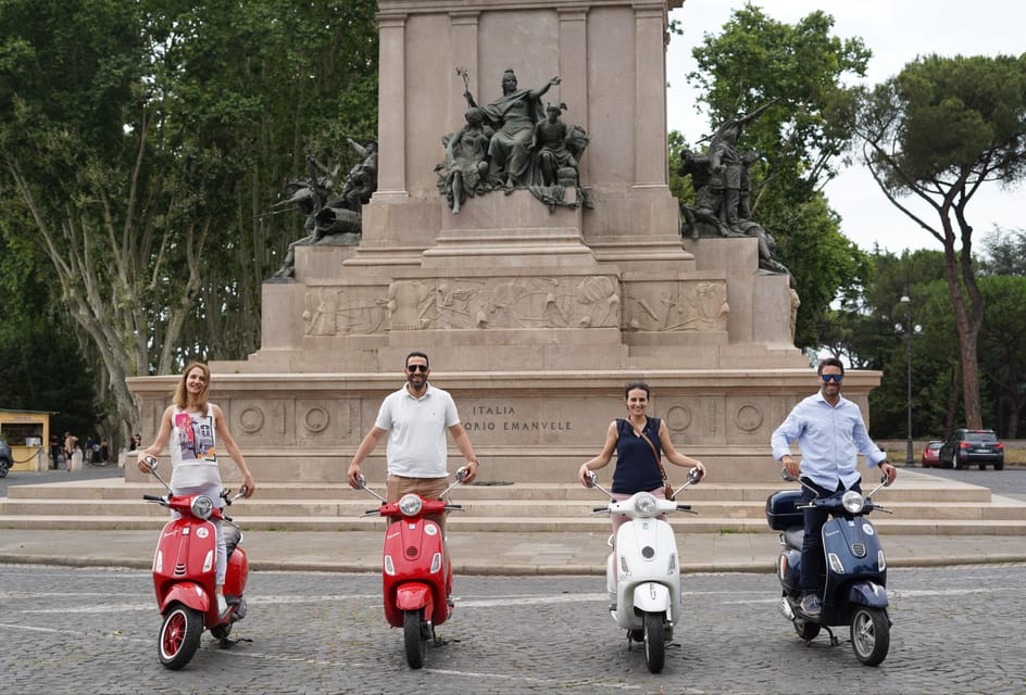 Rome: Night Photo Tour by Vespa with Aperol Spritz - Fontana dell’Acqua Paola: monumental in passing