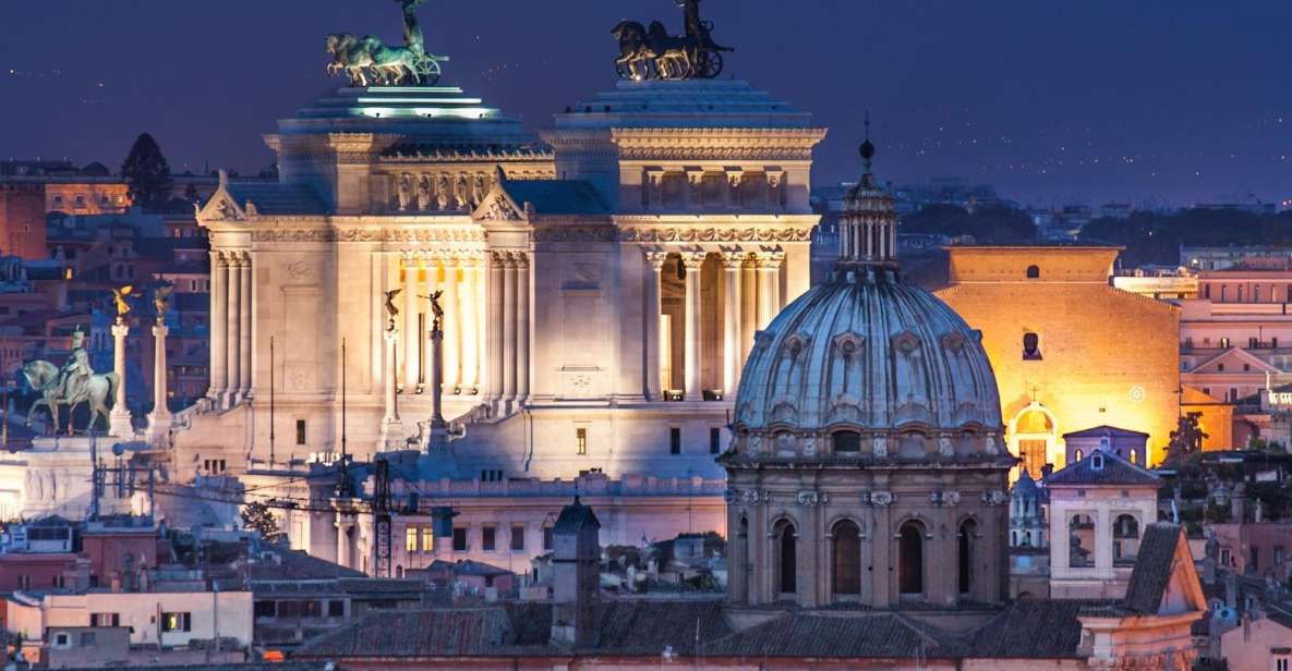 Rome: Nighttime Private Sightseeing Tour - Key highlights you’ll actually feel during the tour