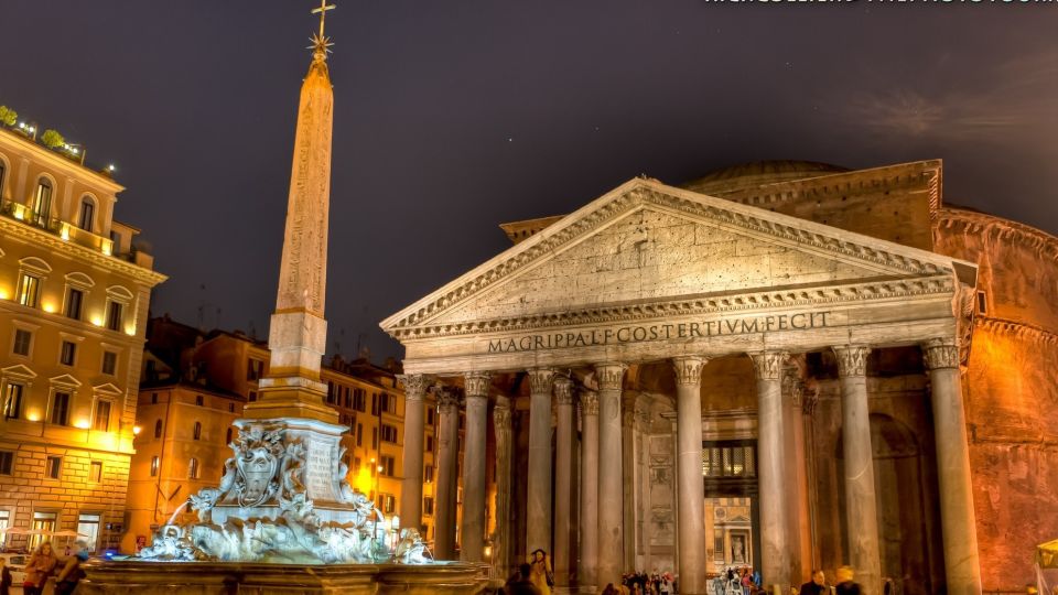 Rome: Nighttime Private Sightseeing Tour - The River Tiber bridges: where the night photos come from