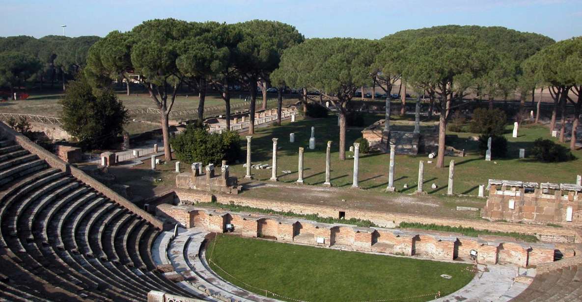 Rome: Ostia Antica Private Walking Tour with Skip-the-Line - Teatro di Ostia: a theatre visit that helps you picture civic life