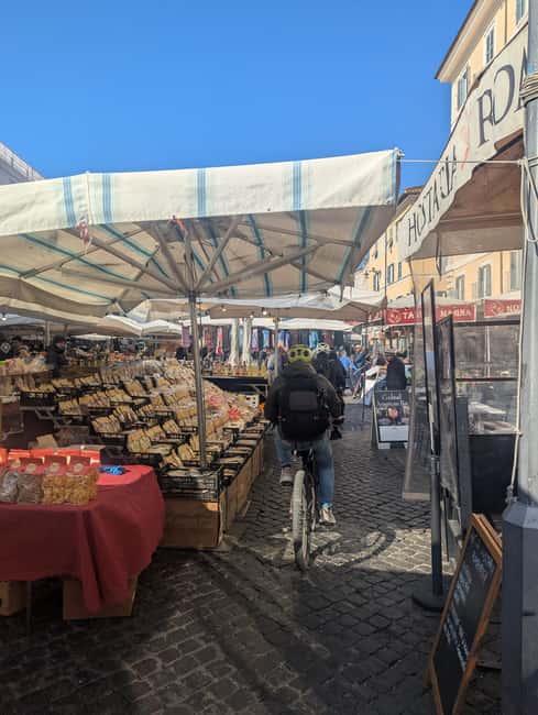 Rome: Pedal and Taste the Top 5 Tastings with e-Bike Tour - Trastevere Snacks and Bakery Stops: Supplì, Pizza, and Maritozzo